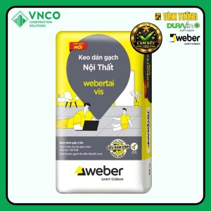 Keo dán gạch Nội thất Weber tai Vis