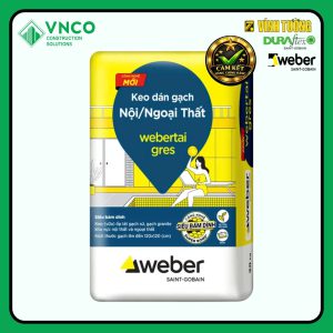 Keo dán gạch Nội/Ngoại thất Webertai Gres
