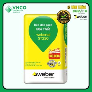 Keo dán gạch Nội thất Weber tai ST250