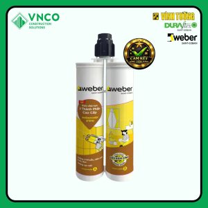 Keo 2TP cao cấp Weber color shine